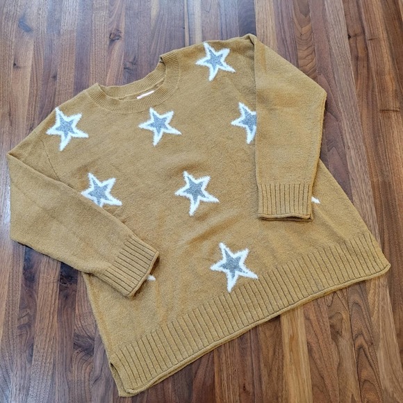 Evri Graphic Star Sweater Size 0X - Picture 3 of 8